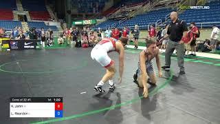 2018 USMC-USAW Cadet & Junior GR Nationals/Junior 170 Consi Of 32 #1 - Kalyn Jahn (WI) Vs. Liam Re