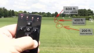 Ape Labs 2.4 GHz RF Remote Distance Test - Amazing