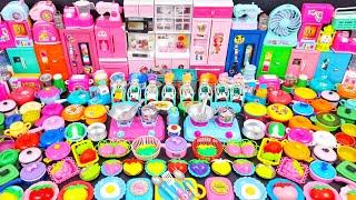 6 Minutes Satisfying with Unboxing Hello Kitty Relaxing Rainbows Kitchen Set ASMR | Tiny Kitchen Set