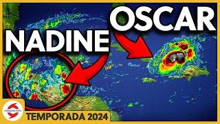 Oscar hacia Cuba. Nadine sobre México. Huracán Oscar causará inundaciones en Cuba y Las Bahamas.