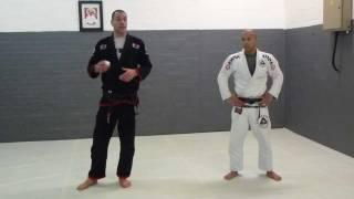 Rafael Lovato Jr. awards Eddie Kone 1st degree