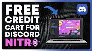 How to get free credit card for discord nitro 2024 | Step by Step Guide