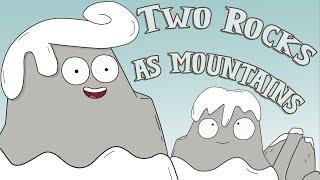 Two Rocks as MOUNTAINS | Studio Ghibletz YouTube Cartoons