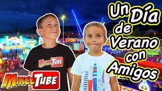 Un Día de Playa y Feria con Familukis y Juguetes MaryVer Vlog. MikelTube