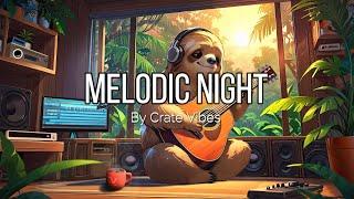 Melodic Night - Crate Vibes Original Lo-Fi Hip Hop Chill Beat (Chill and Study, Work or Relax)