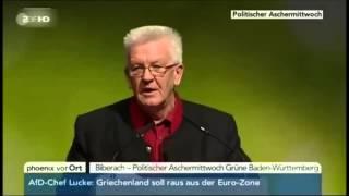 Winfried Kretschmann - Daimler S-Klasse