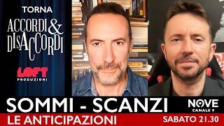 Accordi&Disaccordi torna in prima serata. L'anticipazione di Luca Sommi e Andrea Scanzi