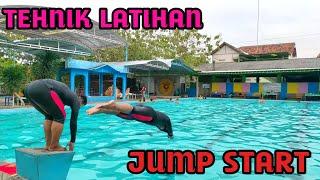 Model Latihan Jump Start Renang