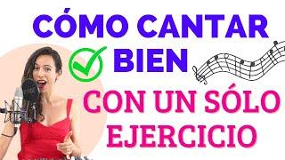 Como aprender a CANTAR BIEN  con un sólo ejercicio Clases de CANTO desde cero con  Natalia Bliss