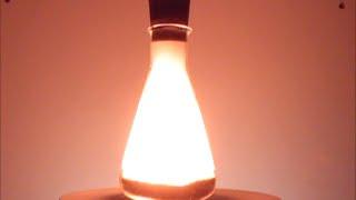 Chemistry experiment 27 - Reaction between sodium metal and chlorine gas