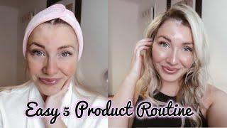 5 PRODUCT MAKEUP ROUTINE | EASY DAILY MUM MAKEUP TUTORIAL | ellie polly