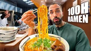  100 Hours Eating ONLY RAMEN in JAPAN, Tokyo