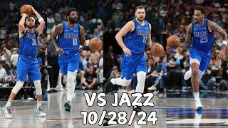 Dallas Mavericks Team Highlights vs the Jazz (10.28.2024)