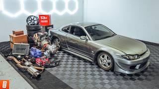 Rebuilding an Abandoned Nissan S15 Silvia in 24 Hours!