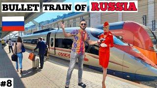 Indian Travelling in Bullet Train of Russia |Business Class mai Yatra 