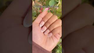 Trendy winter french nails#nails#nail#art#like#share#comment#subscribe#