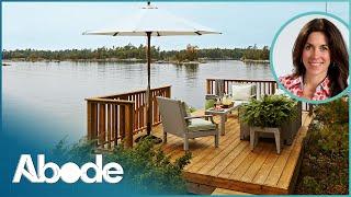 Creating The Ultimate Serene Lakeside Deck | Sarah's Summer Rental | Abode