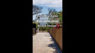 Avril Lavigne! Most Expensive Beach Mansion 2022 #shorts #avrillavigne #celebnews