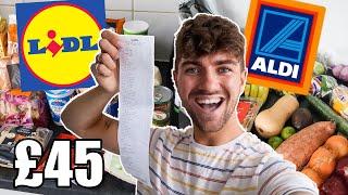 LIDL GROCERY HAUL UK | ALDI VS LIDL 2020 | £45 WEEKLY FOOD SHOP | WHICH SUPERMARKET IS CHEAPER?