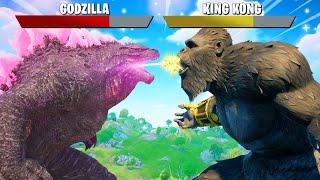 The *GODZILLA vs KONG* Challenge in Fortnite