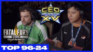 CEO 2025 Fatal Fury Top 96-Top 24 City of the Wolves Tournament