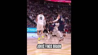 Joker's PASS ️ Braun's SLAM ‼️ Clippers vs Nuggets Game 5️⃣ #NBAPlayoffs #NBALiveGames #YouTubeLIVE