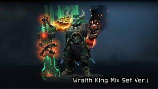 [Mix Set] Wraith King | Vile Reliquary + Infused Pauldron + Blistering Shade + Unbroken Fealty