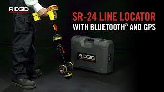 RIDGID® SeeTech® SR-24 Line Locator with Bluetooth® and GPS Features