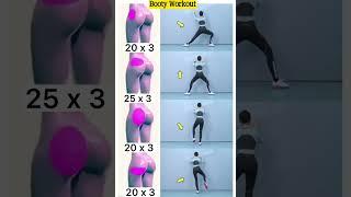 4 Actions For Women To Grow Booty Fast At Home #bootyworkout #beginnersworkout #fitness