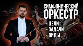 СИМФОНИЧЕСКИЙ ОРКЕСТР / ЦЕЛИ, ЗАДАЧИ и ВИДЫ оркестров (Дирижер -  ВЛАДИМИР ЯЦКЕВИЧ)