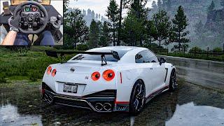 1000HP Nissan GTR R35 - Forza Horizon 5 | Logitech G923 Steering Wheel