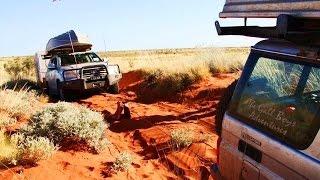 GALL BOYS - CANNING STOCK ROUTE - AUSTRALIA - LC200 & CARAVAN