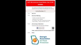 GAFP Annual Meeting - May 18, 2022 - Recording 1 /5