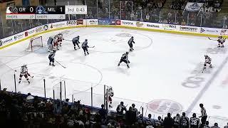 Albert Johansson Ties Game w/ :30 Seconds On Clock (Grand Rapids Griffins vs Milwaukee Admirals-AHL)