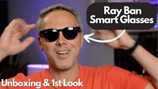 Ray-Ban Meta Smart Glasses - Unboxing and 1st Look!