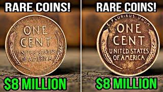 Wheat Pennies That Are Worth More Than You Think! Rare Coins with Huge Market Value"