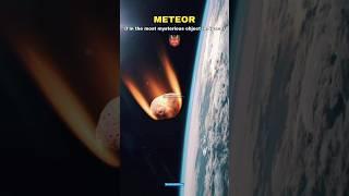 Asteroid vs Meteor vs Mysterious Space Objects  #shorts #space #asteroid