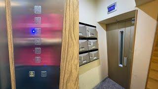 ThyssenKrupp Traction Elevator @ Apartment Building in Argüelles - Madrid, Spain