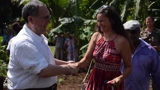 NC - Ile Ouen : Inauguration de la pépinière de reboisement - Province Sud / INTEGRE