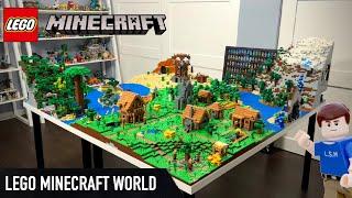 My Massive Lego Minecraft World (full review!)