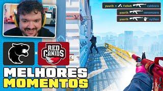 FALLEN vs COLDZERA! FURIA vs RED CANIDS - MELHORES MOMENTOS - ESL PRO LEAGUE SEASON 20