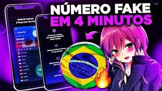 INFALÍVEL: COMO CRIAR NÚMERO VIRTUAL BRASILEIRO PARA WHATSAPP SEM CHIP (Número fake 2025)️