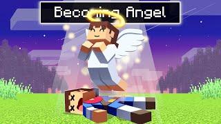 I DIED And Became An ANGEL In Minecraft!