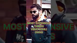 Most expensive things that virat owns   #shorts #trending #cricket #viratkohli