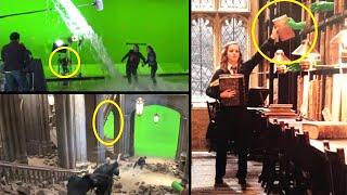 20 Video-Ausschnitte hinter den Kulissen bei den Harry Potter-Dreharbeiten!