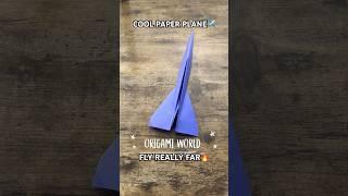 ORIGAMI AIRPLANE EASY TUTORIAL STEP BY STEP | PAPER PLANE FOLDING | HOW TO MAKE PAPER PLANE FLY FAR