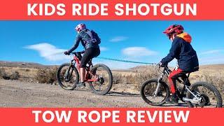 Kids Ride Shotgun Bike Tow Rope and Kids Hip Pack Review