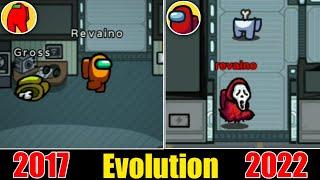 The Evolution Of Among us 2017 - 2022 || Revaino gamerz.