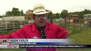 Livingston makes great first "Montana" impression on rodeo clown Jason Farley