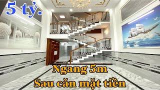 Ngang 5m cực chuẩn, ngay trung tâm Quận 12, đường Ôtô, nhà mới bán giá cực “ chất”..